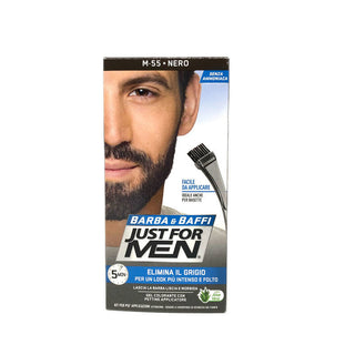 Gel colorante Barba e Baffi Just For Men Nero 14 + 14 gr