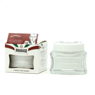 Crema Pre Barba Anti Irritazione Proraso Linea Bianca vasetto 100 ml.