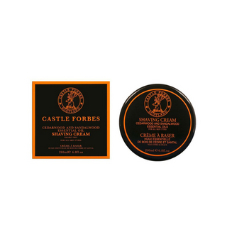 Crema da Barba Cedro e Sandalo Castle Forbes 200 ml