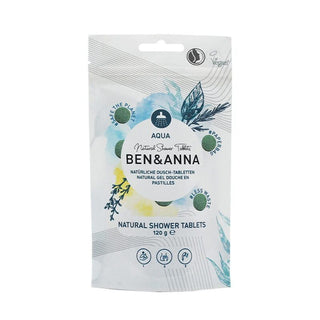 Natural Shower Aqua in Pastiglie Ben e Anna 120 g