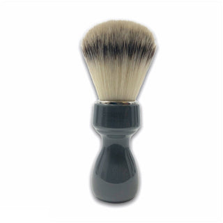 Pennello Barba Manico Grigio Fumo Ciuffo Syntetic Zenith 507GF PP21