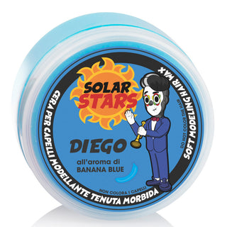 Cera Capelli Tenuta Morbida Solar Stars Diego aroma Banana Blue 100 ml