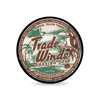 Shaving Soap Trade Winds Moon Soaps 170 gr