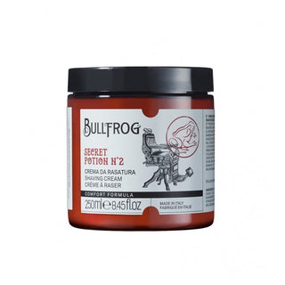 Crema da Rasatura Secret PotionN°2 Bullfrog vaso 250 ml