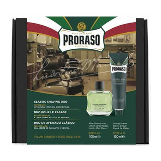 Duo Pack Rinfrescante Crema da Barba+Lozione Dopobarba Proraso 400475