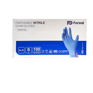 Guanti Nitrile Blu Misura Small 100 pz. FT