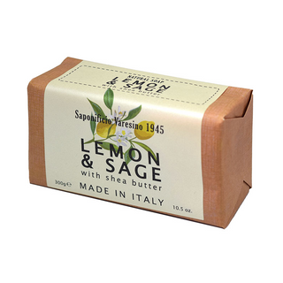 Sapone Naturale da Bagno Lemon & Sage Sap. Varesino 300 gr