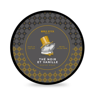 Shaving Soap Noble Otter The Noir et Vanille 118 ml