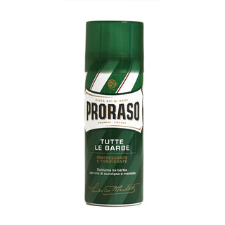 Schiuma da Barba Eucalipto e Mentolo Proraso Linea Verde 400 ml.