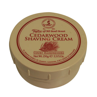 Crema da Barba Cedarwood Taylor ciotola 150 ml.