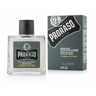 Balsamo Cura Barba Cypress & Vetiver Proraso flacone 100 ml.