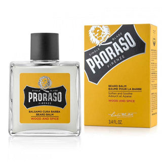 Balsamo Cura Barba Wood and Spice Proraso 100 ml.