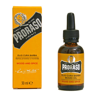 Olio da Barba Wood and Spice Proraso 30 ml.