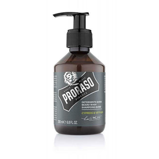 Detergente Cura Barba Cypress &Vetiver Proraso 200 ml.