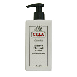 Shampoo e Balsamo per Barba Cella 200 ml.