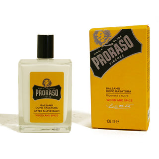 Balsamo Dopo Barba Wood and Spice Proraso flacone 100 ml.