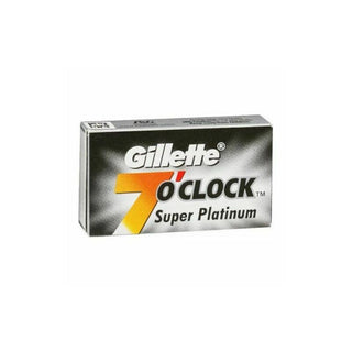 Lamette Gillette 7 O’Clock Super Platinum 1 pacchetto da 5 lame