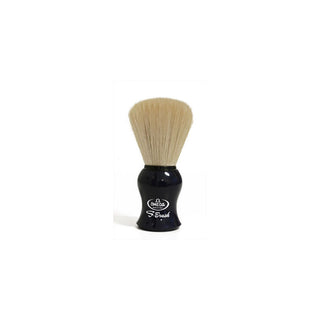 Pennello da barba fibra sintetica S-Brush Omega S10065 manico blu notte