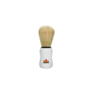 Pennello da barba professionale in pura setola Omega Bianco 10049